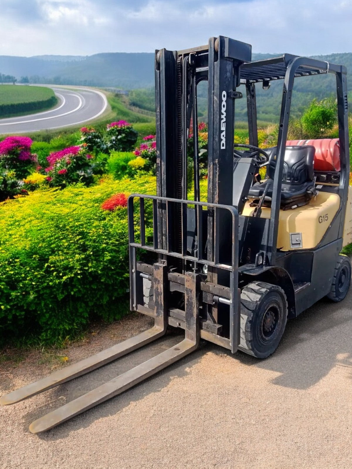DAEWOO G15S-2 FORKLIFT TRUCK