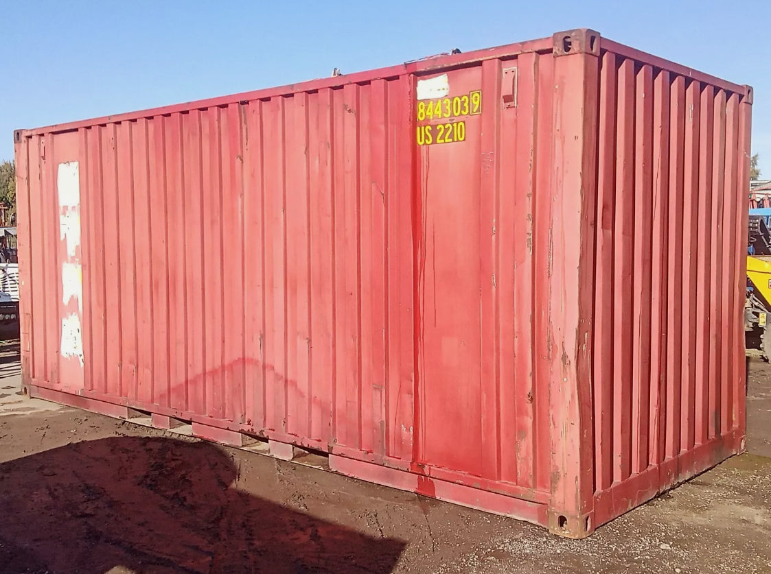 20FT X 8FT SECURE SHIPPING CONTAINER – CANTEEN / OFFICE