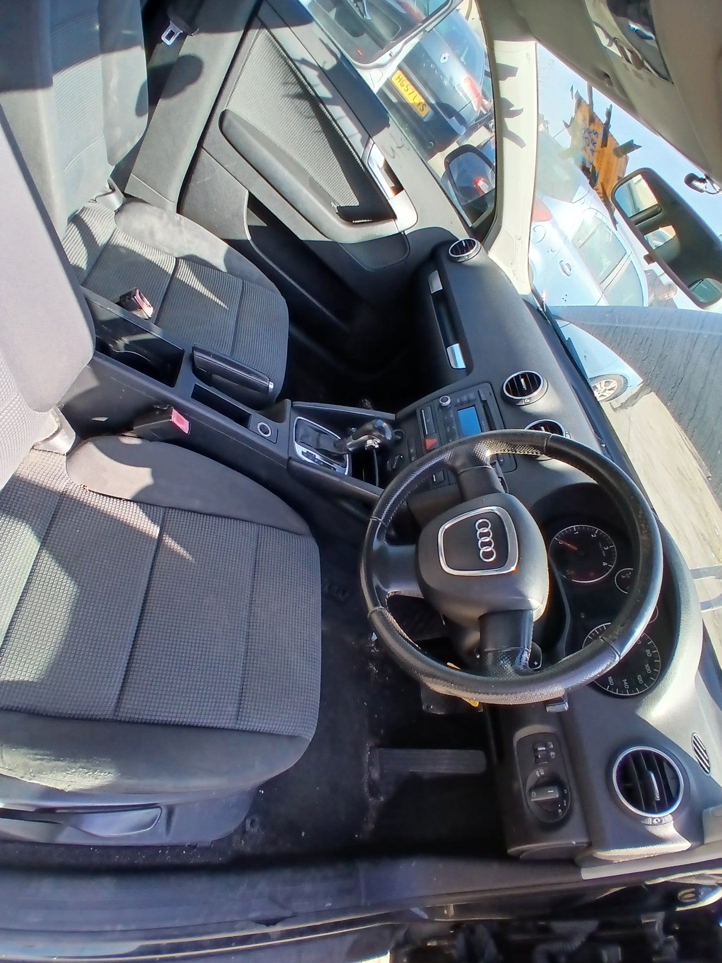 2007 AUDI A3 TDI 170 A – AUTOMATIC – 2.0 DIESEL – BLACK >>--NO VAT ON HAMMER--<<
