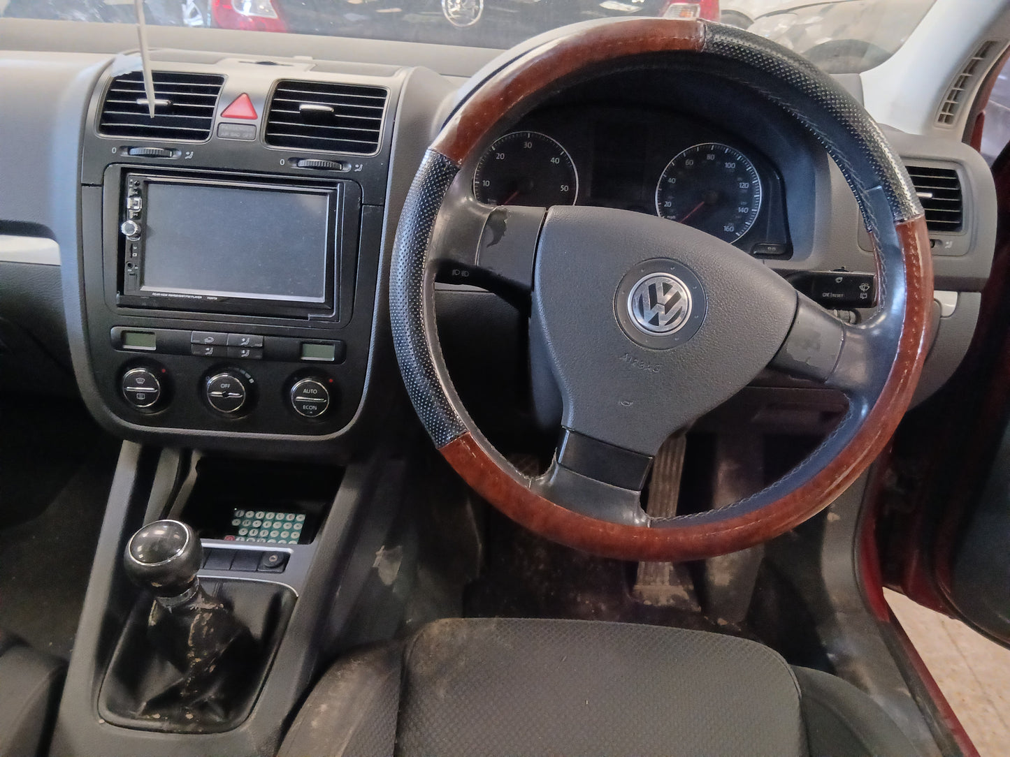 2005 VOLKSWAGEN GOLF GT TDI – 2.0 DIESEL – MANUAL – 5 DOOR HATCHBACK – RED >>--NO VAT ON HAMMER--<<
