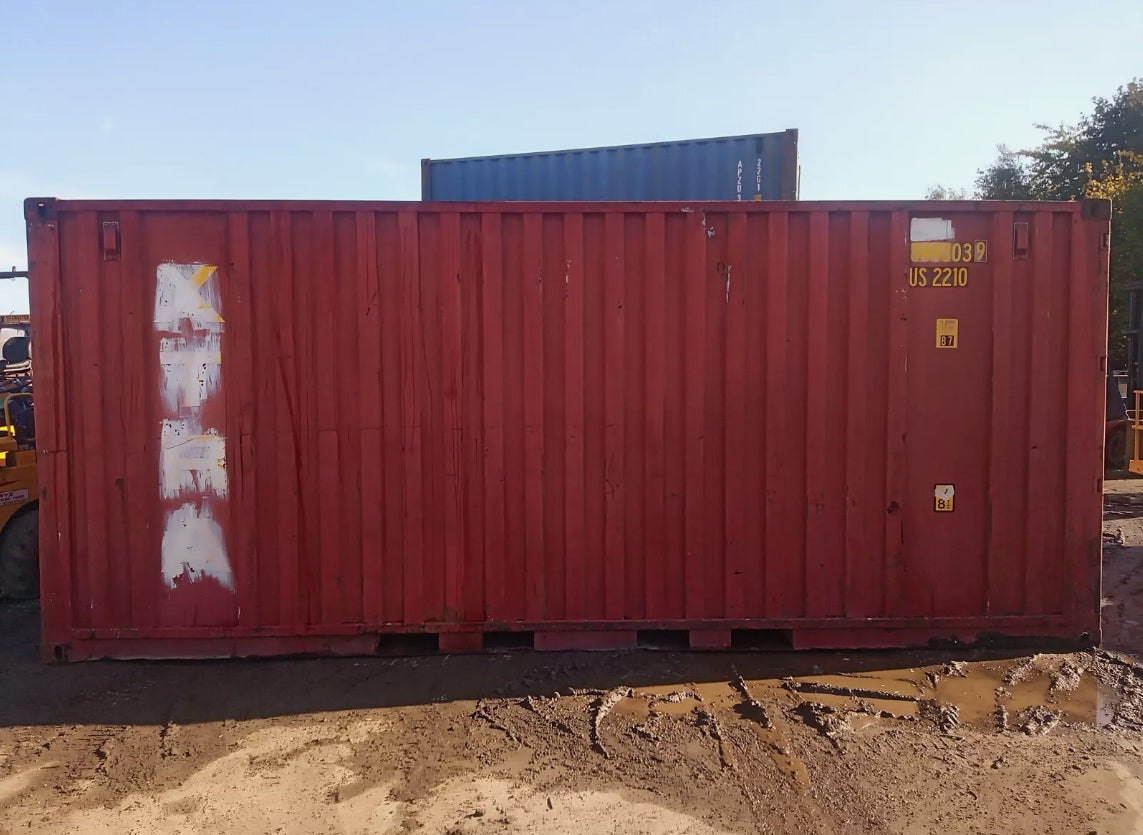 20FT X 8FT SECURE SHIPPING CONTAINER – CANTEEN / OFFICE