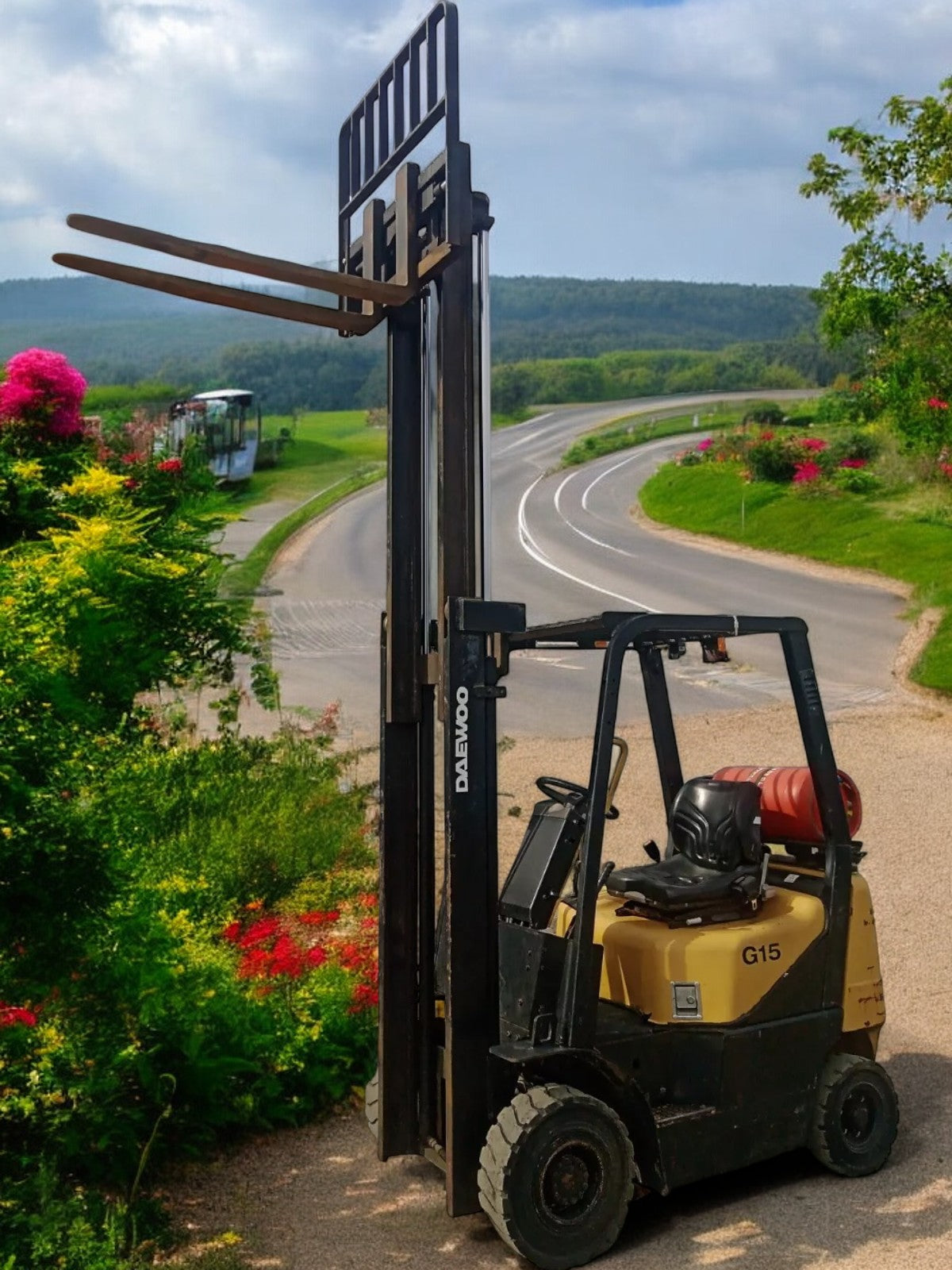 DAEWOO G15S-2 FORKLIFT TRUCK