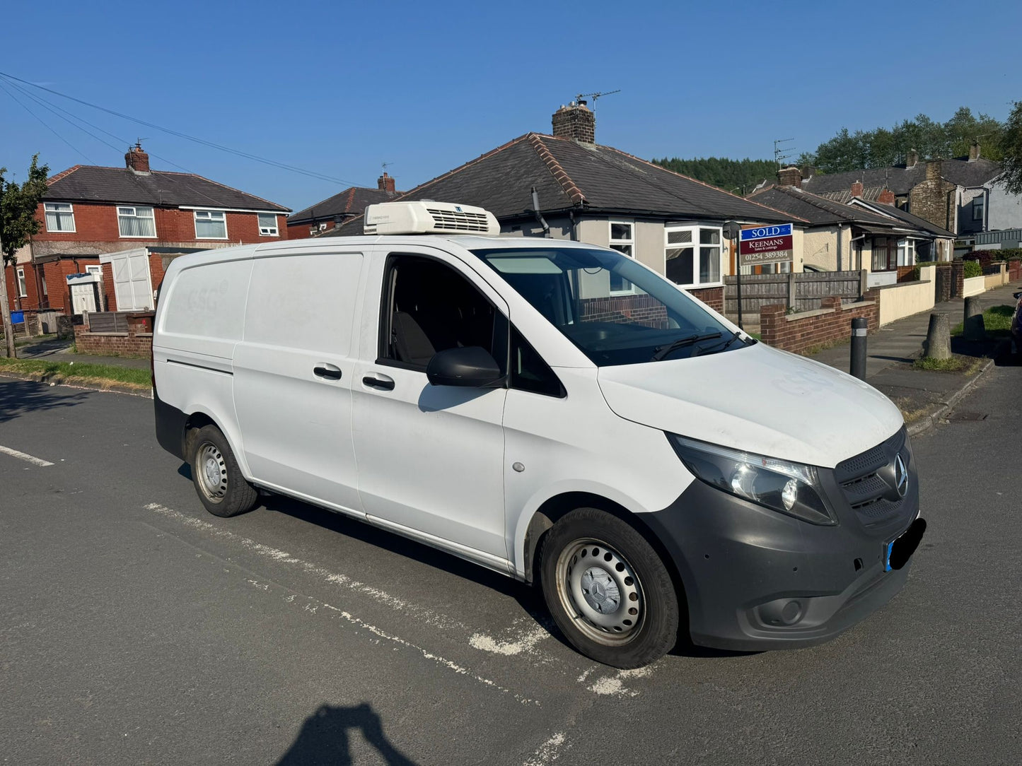 2020 MERCEDES-BENZ VITO 110 PURE CDI LWB FRIDGE VAN – EURO 6 – 6 SPEED MANUAL