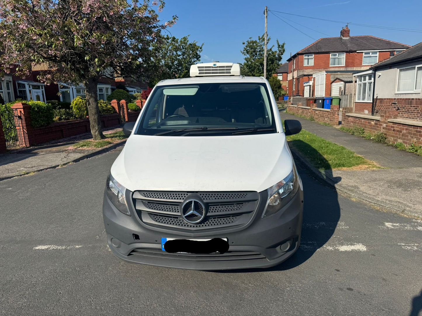 2020 MERCEDES-BENZ VITO 110 PURE CDI LWB FRIDGE VAN – EURO 6 – 6 SPEED MANUAL