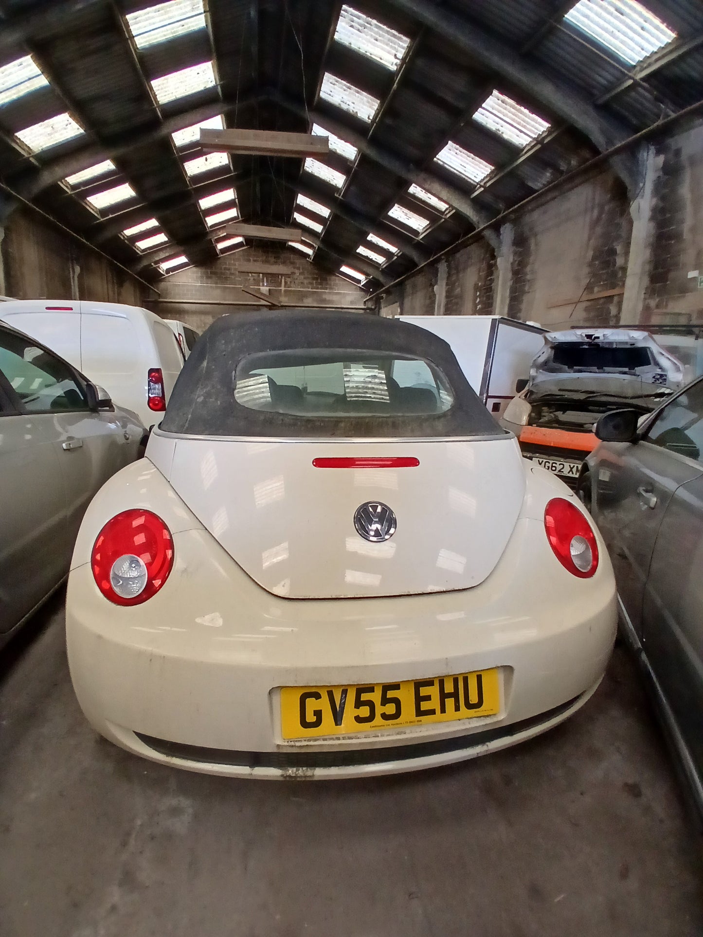 2005 VOLKSWAGEN BEETLE CABRIOLET – CONVERTIBLE – 1595CC PETROL >>--NO VAT ON HAMMER--<<