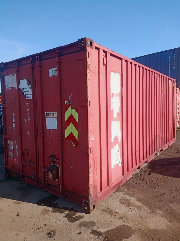 20FT X 8FT SECURE SHIPPING CONTAINER – CANTEEN / OFFICE