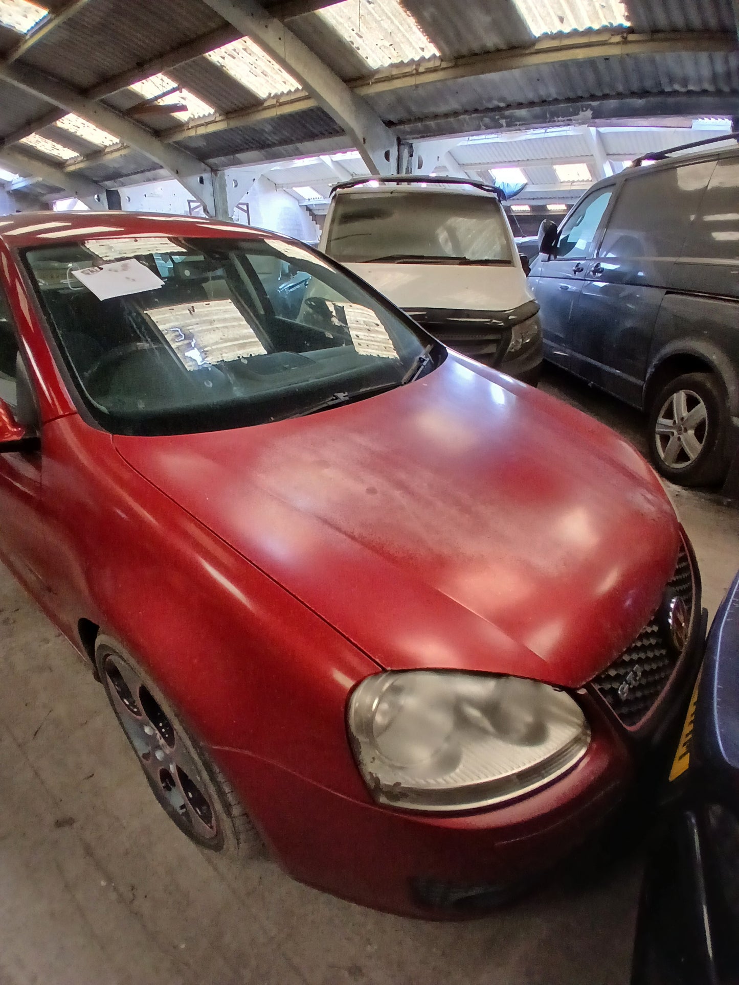 2005 VOLKSWAGEN GOLF GT TDI – 2.0 DIESEL – MANUAL – 5 DOOR HATCHBACK – RED >>--NO VAT ON HAMMER--<<