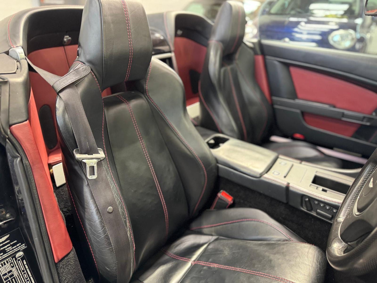 2007 ASTON MARTIN V8 VANTAGE CONVERTIBLE - AUTOMATIC 52K MILES >>--NO VAT ON HAMMER--<<