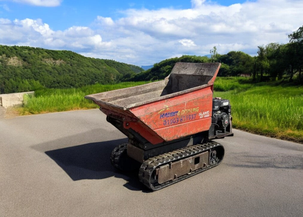 2019 SLANETRAC HT1000 PETROL TRACK MINI DUMPER | 1000 KG PAYLOAD | HIGH TIP
