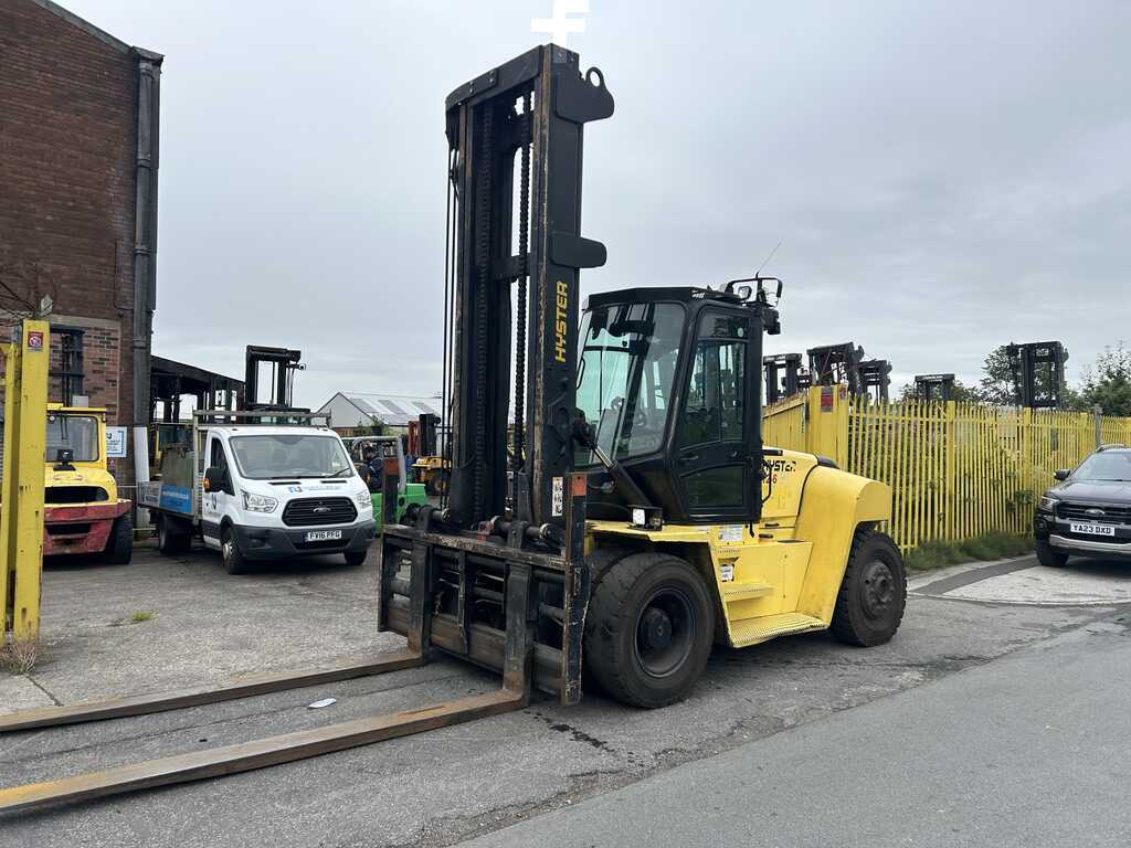 HYSTER DIESEL FORKLIFT - MODEL H12XM-6 (2014) - 12,000 KG CAPACITY