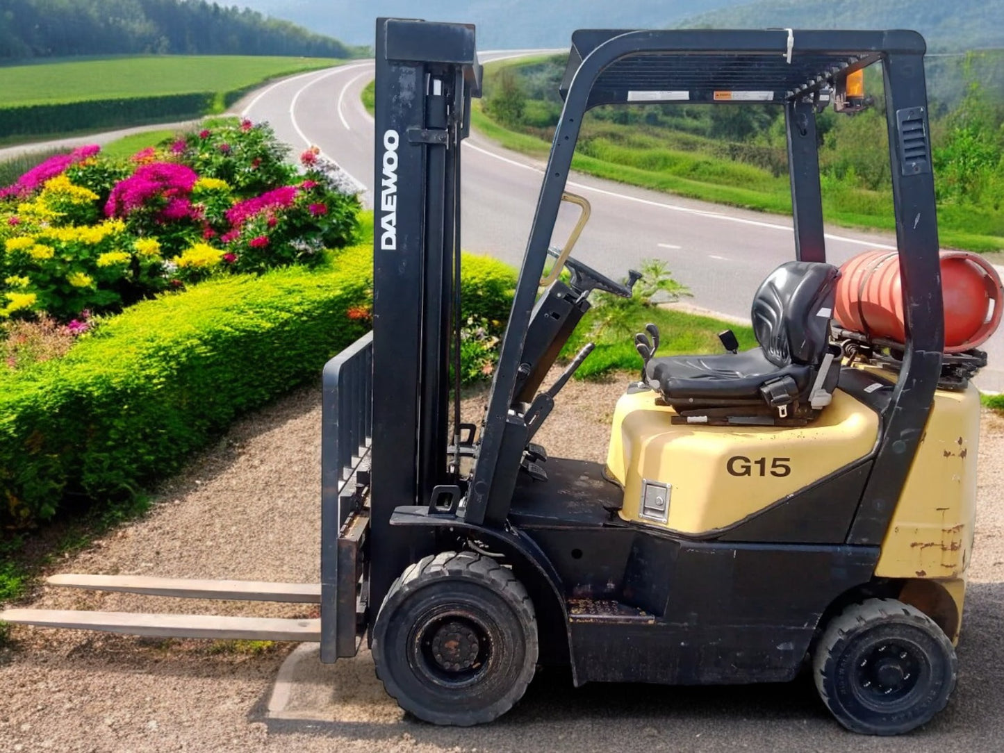 DAEWOO G15S-2 FORKLIFT TRUCK