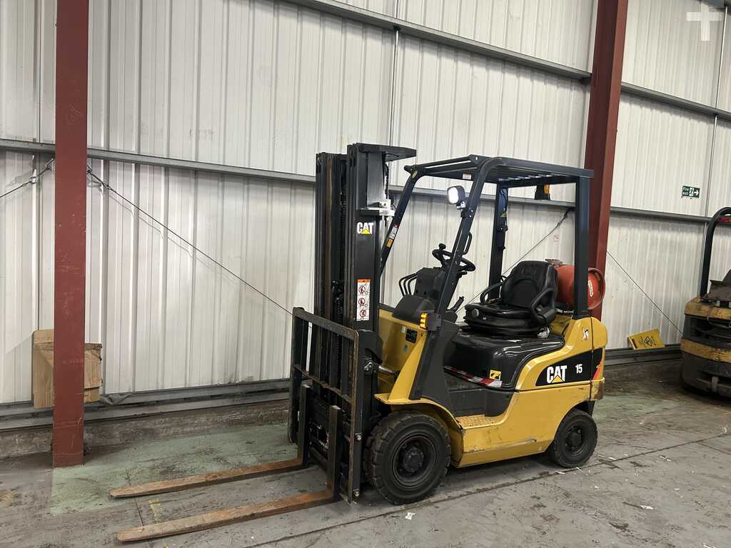 2018 CAT LIFT TRUCKS GP15NT LPG FORKLIFT – 1.5 TON CAPACITY