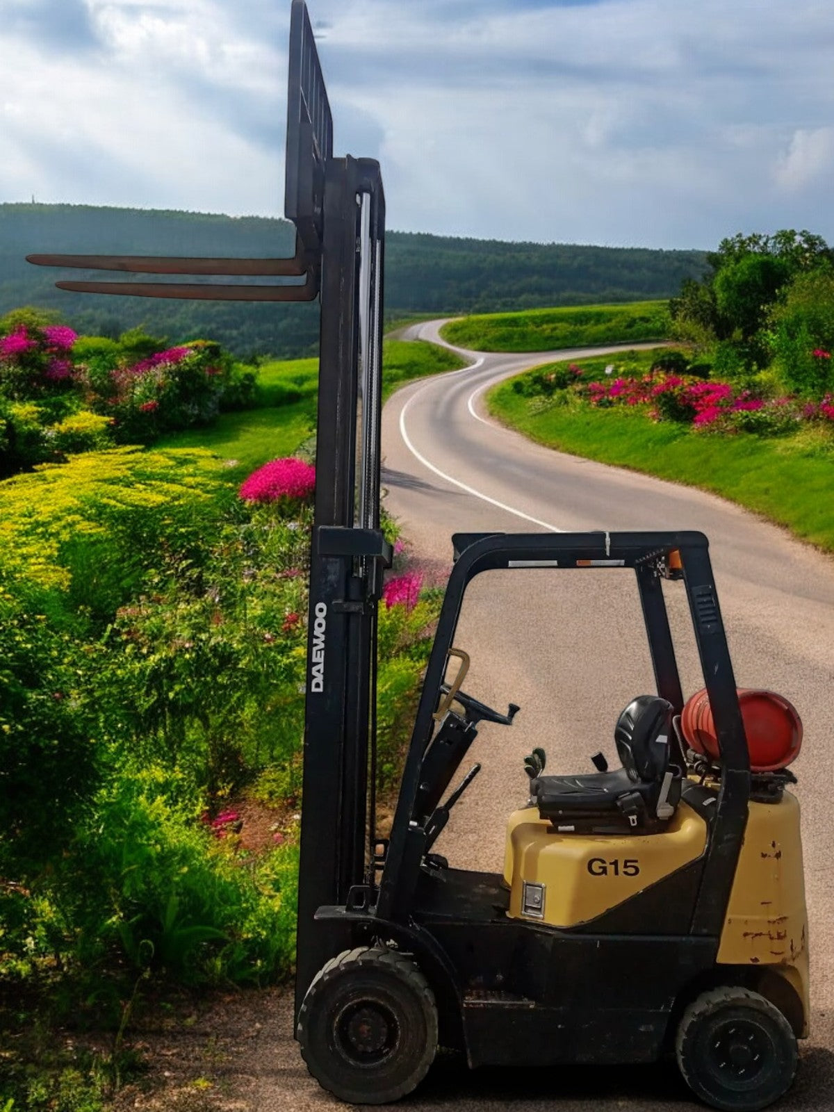 DAEWOO G15S-2 FORKLIFT TRUCK