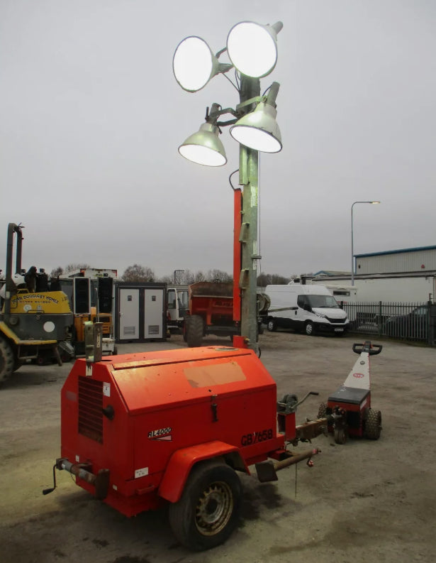 TEREX LIGHTING TOWER – DIESEL TOWABLE – KUBOTA ENGINE