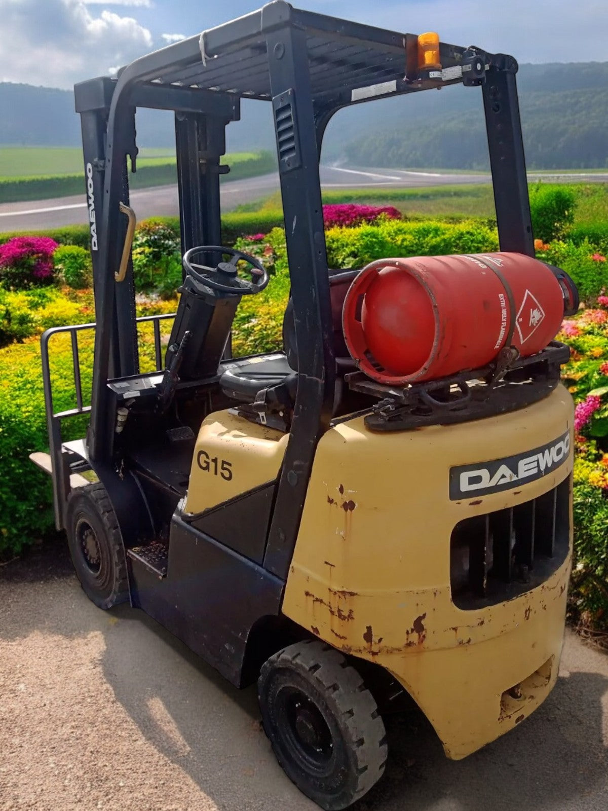 DAEWOO G15S-2 FORKLIFT TRUCK