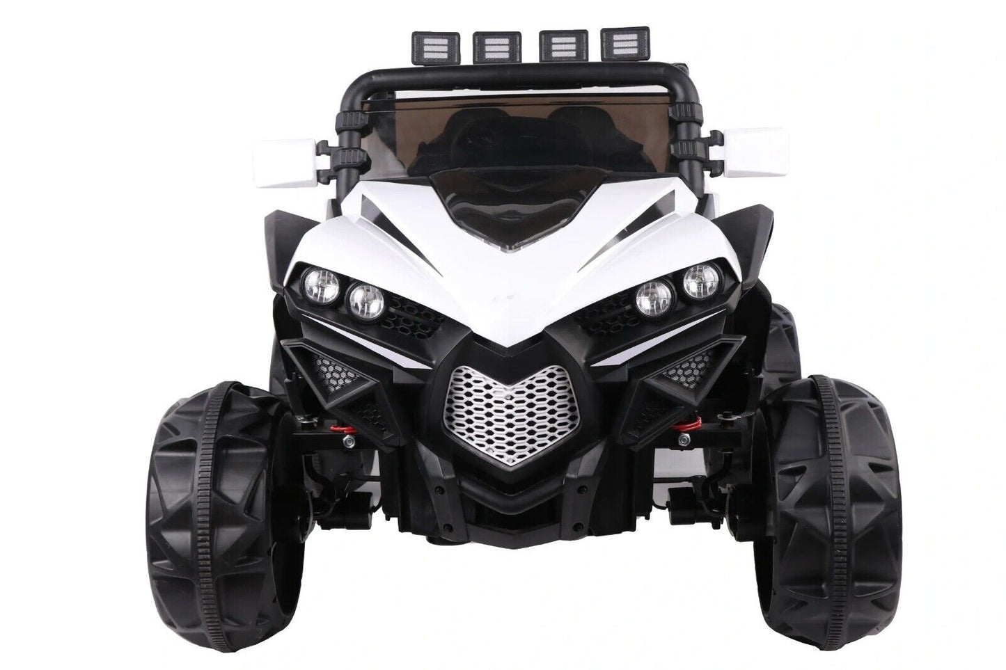 WHITE 4X4 ATV/UTV KIDS BUGGY JEEP ELECTRIC CAR WITH REMOTE BRAND NEW BOXED
