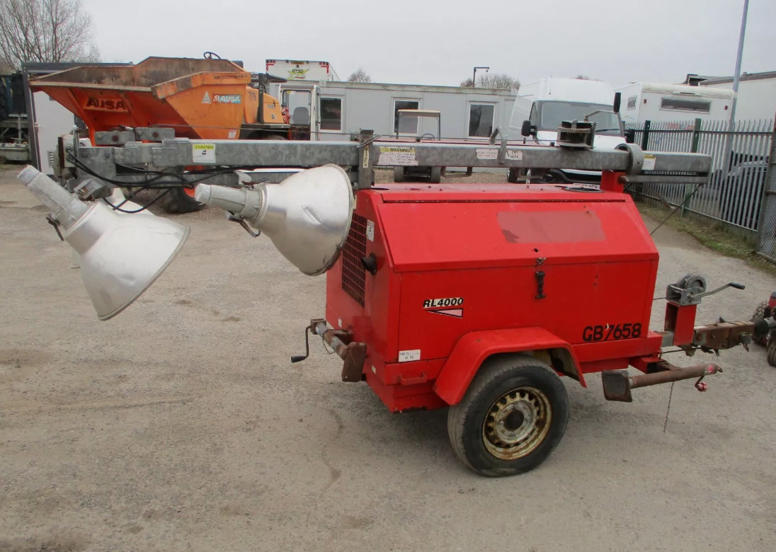 TEREX LIGHTING TOWER – DIESEL TOWABLE – KUBOTA ENGINE
