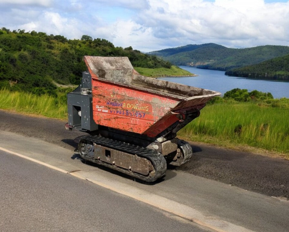 2019 SLANETRAC HT1000 PETROL TRACK MINI DUMPER | 1000 KG PAYLOAD | HIGH TIP