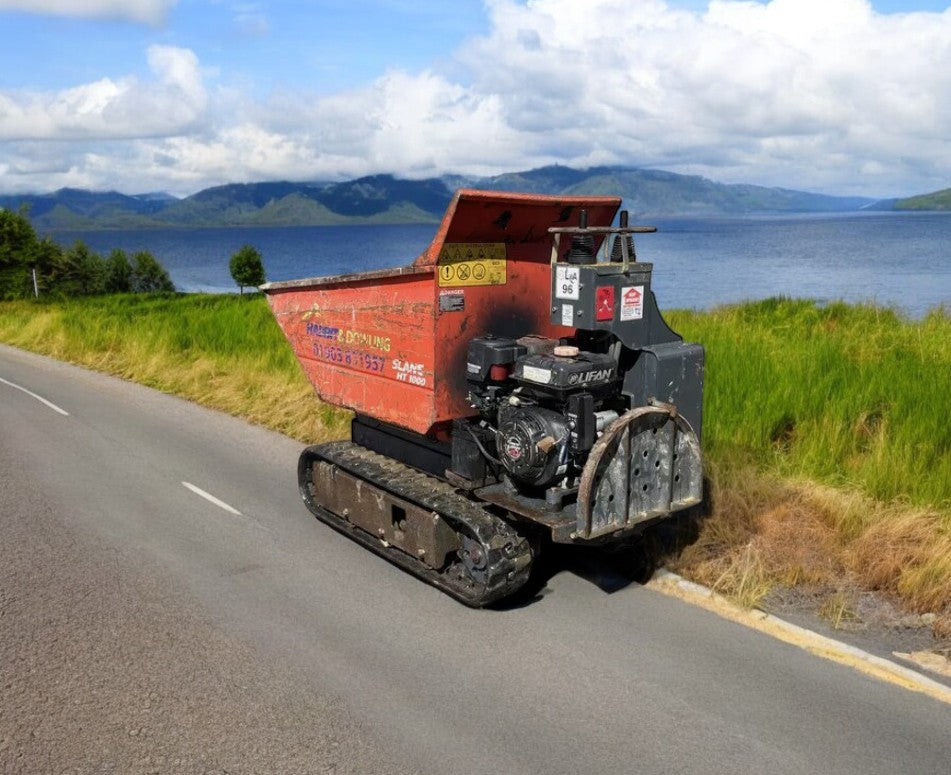 2019 SLANETRAC HT1000 PETROL TRACK MINI DUMPER | 1000 KG PAYLOAD | HIGH TIP
