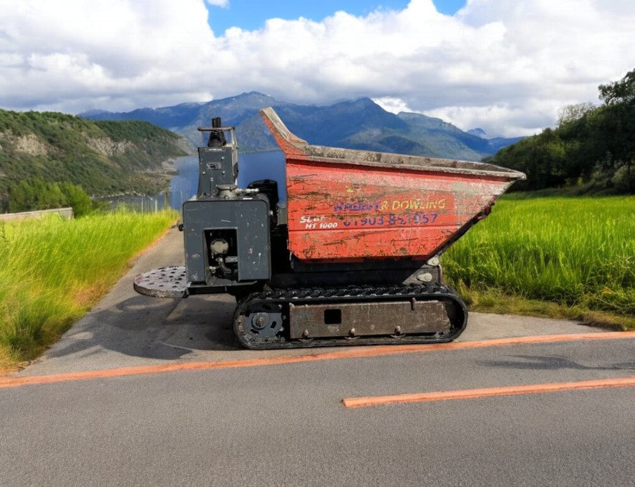 2019 SLANETRAC HT1000 PETROL TRACK MINI DUMPER | 1000 KG PAYLOAD | HIGH TIP