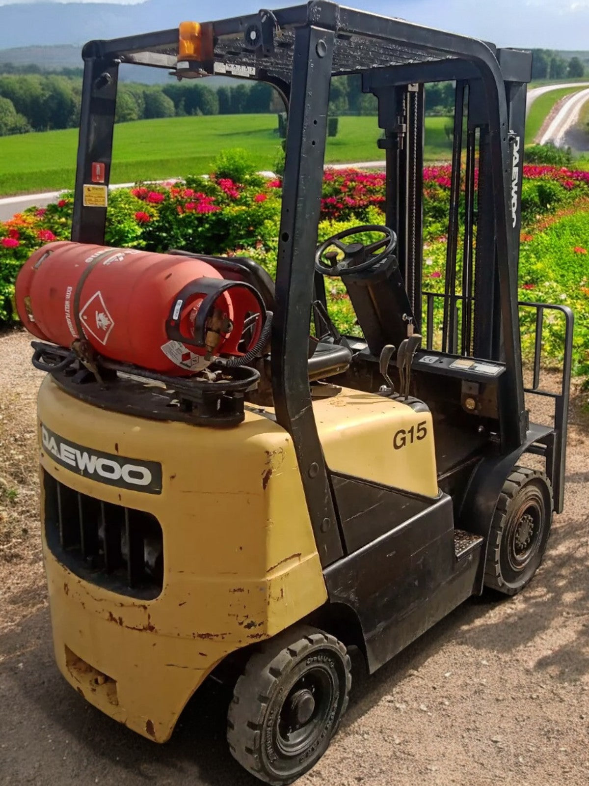 DAEWOO G15S-2 FORKLIFT TRUCK