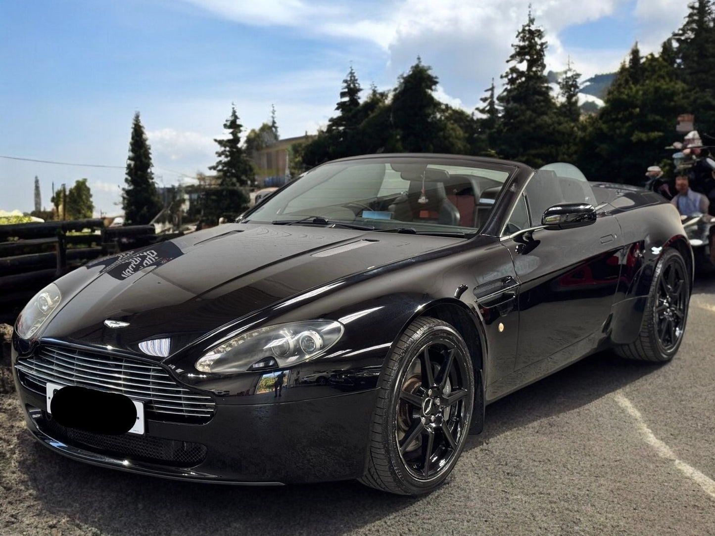2007 ASTON MARTIN V8 VANTAGE CONVERTIBLE - AUTOMATIC 52K MILES >>--NO VAT ON HAMMER--<<