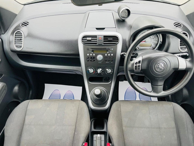 VAUXHALL AGILA 1.0 ECOFLEX 12V CLUB 5DR – 2010 – ULEZ COMPLIANT >>--NO VAT ON HAMMER--<<