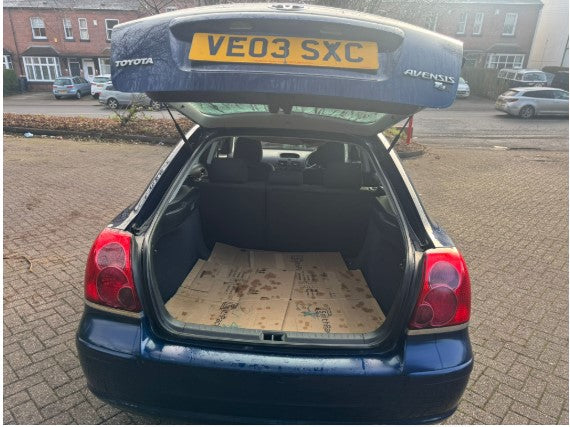 2003 TOYOTA AVENSIS T3-X HATCHBACK >>--NO VAT ON HAMMER--<<