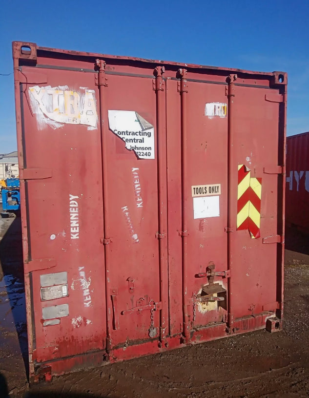 20FT X 8FT SECURE SHIPPING CONTAINER – CANTEEN / OFFICE