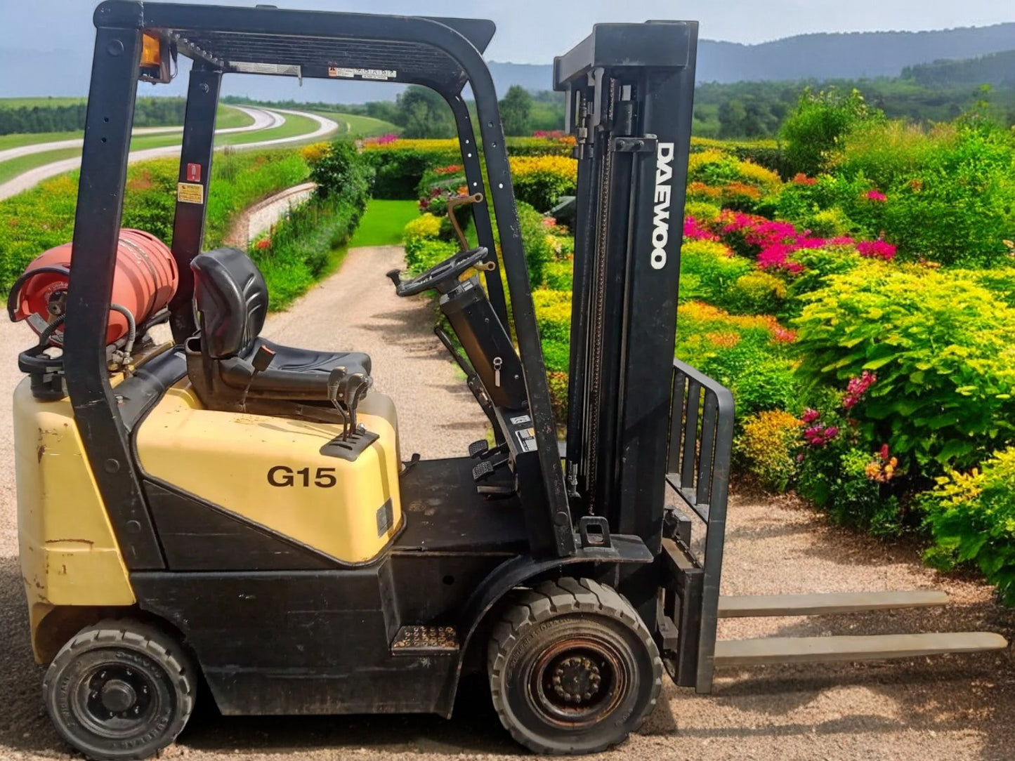 DAEWOO G15S-2 FORKLIFT TRUCK