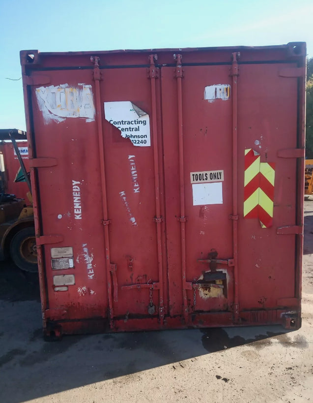 20FT X 8FT SECURE SHIPPING CONTAINER – CANTEEN / OFFICE