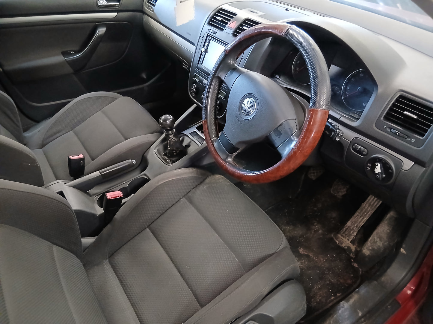 2005 VOLKSWAGEN GOLF GT TDI – 2.0 DIESEL – MANUAL – 5 DOOR HATCHBACK – RED >>--NO VAT ON HAMMER--<<