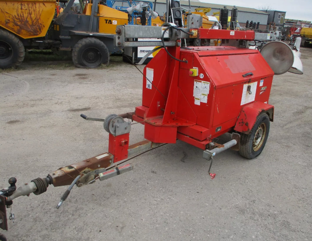 TEREX LIGHTING TOWER – DIESEL TOWABLE – KUBOTA ENGINE