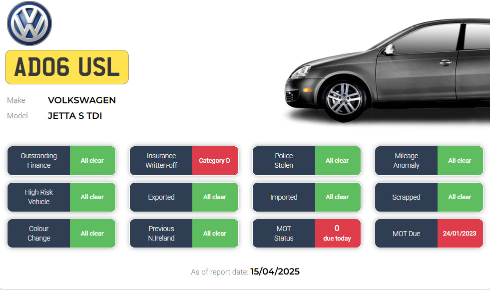 2006 VOLKSWAGEN JETTA S TDI – 1.9 DIESEL – MANUAL >>--NO VAT ON HAMMER--<<