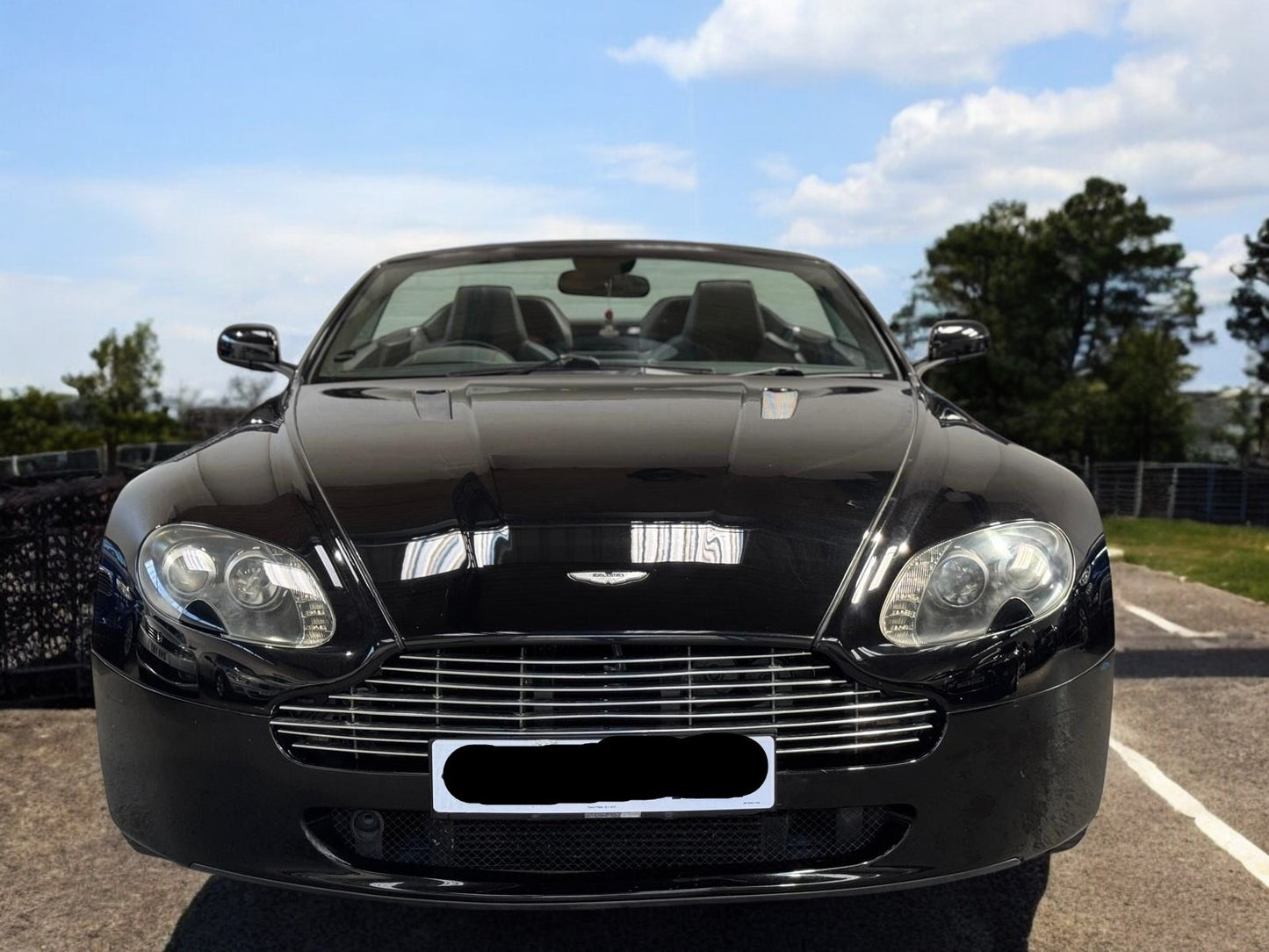 2007 ASTON MARTIN V8 VANTAGE CONVERTIBLE - AUTOMATIC 52K MILES >>--NO VAT ON HAMMER--<<