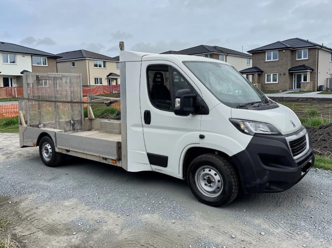 2021 PEUGEOT BOXER 335 BLUEHDI 2.2 DIESEL MANUAL DROPSIDE LORRY WHITE