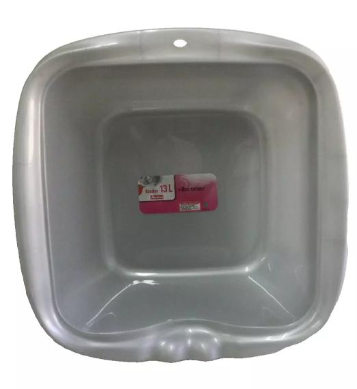 25X AUCHAN 13 LITER GRAY WASHING UP BOWL /SINK KITCHEN BASIN WITH POURING SPOUT