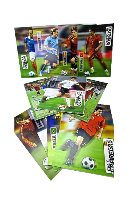 400 X WORLD CUP STICKERS ASSTD
