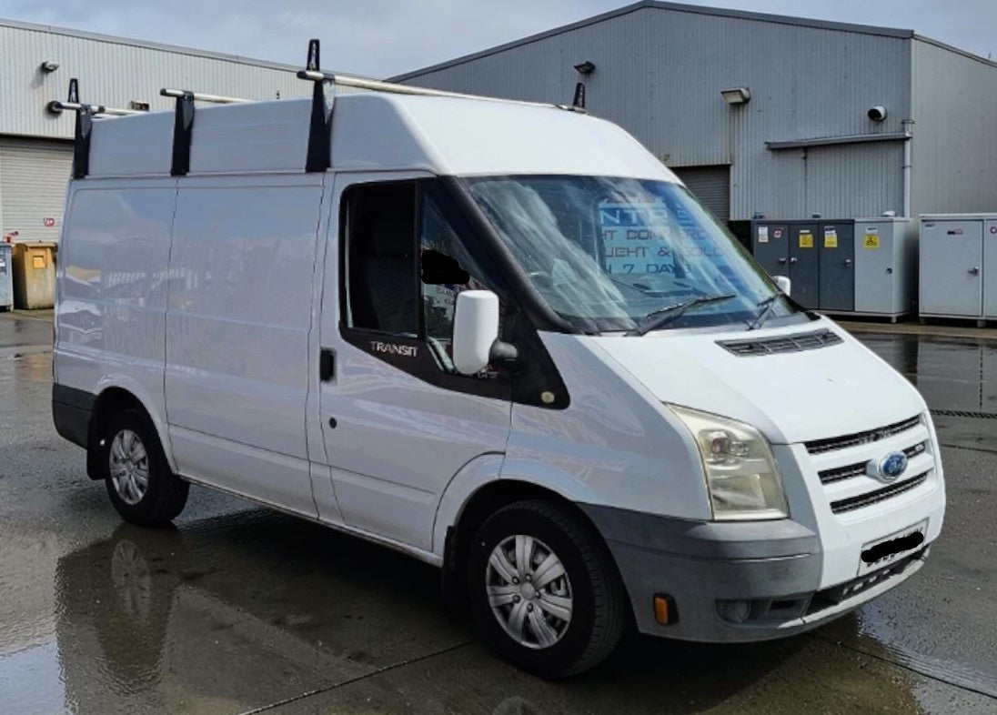 **(ONLY 58K MILEAGE)** 2009 FORD TRANSIT 85 T260S FWD L1H1 DIESEL PANEL VAN >>--NO VAT ON HAMMER--<<