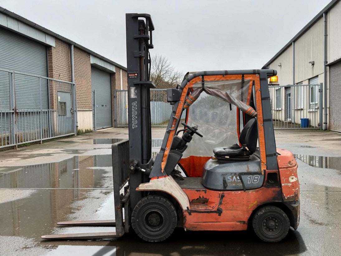 2005 TOYOTA DIESEL FORKLIFT 02-7FDF18 SIDE SHIFT
