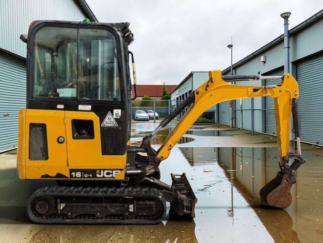 2018 JCB 16C-1 MINI EXCAVATOR