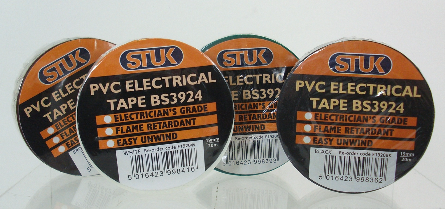 200 X PVC ELECTRICAL TAPE BROWN