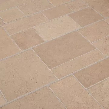32 BXS BEIGE RANDOM TILE EFFECT LAMINATE FLOORING 1302X326X8MM