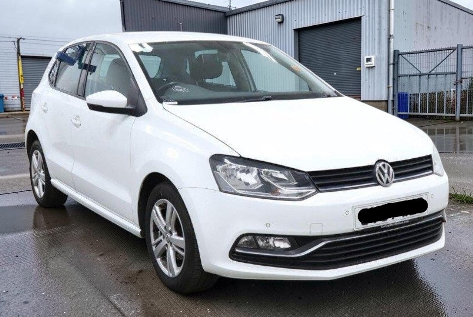 **(ONLY 78K MILEAGE)** 2017 VOLKSWAGEN POLO MATCH EDITION TSI 1.2L PETROL >>--NO VAT ON HAMMER--<<