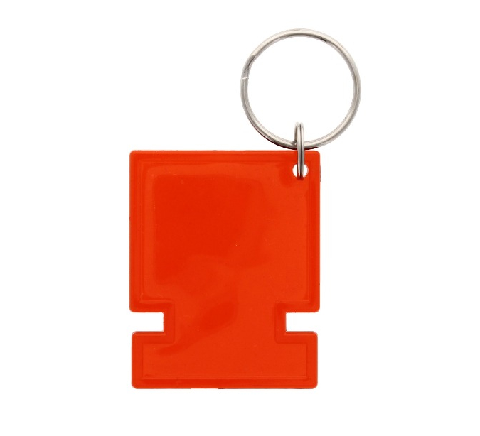 1000 X COMPUTER SHAPED KEYCHAIN-RED