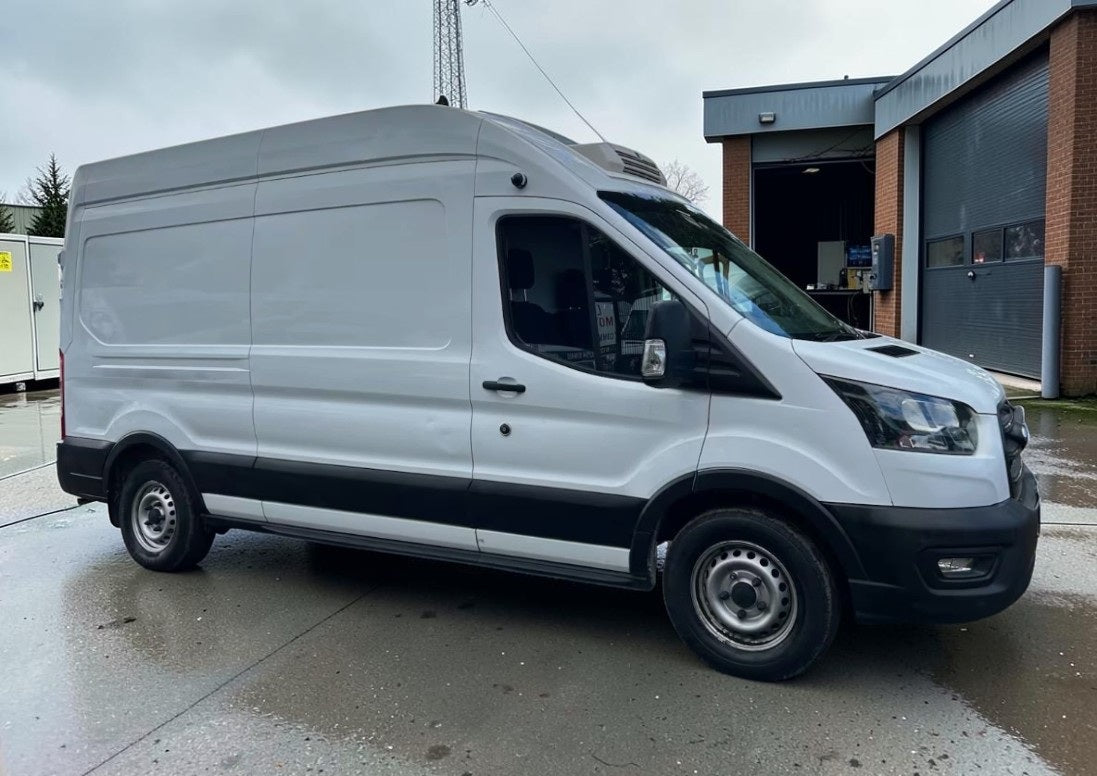 **(ONLY 111K MILEAGE)** 2022 FORD TRANSIT 2.0 ECOBLUE LEADER L3H3 LWB THERMO KING FRIDGE FREEZER