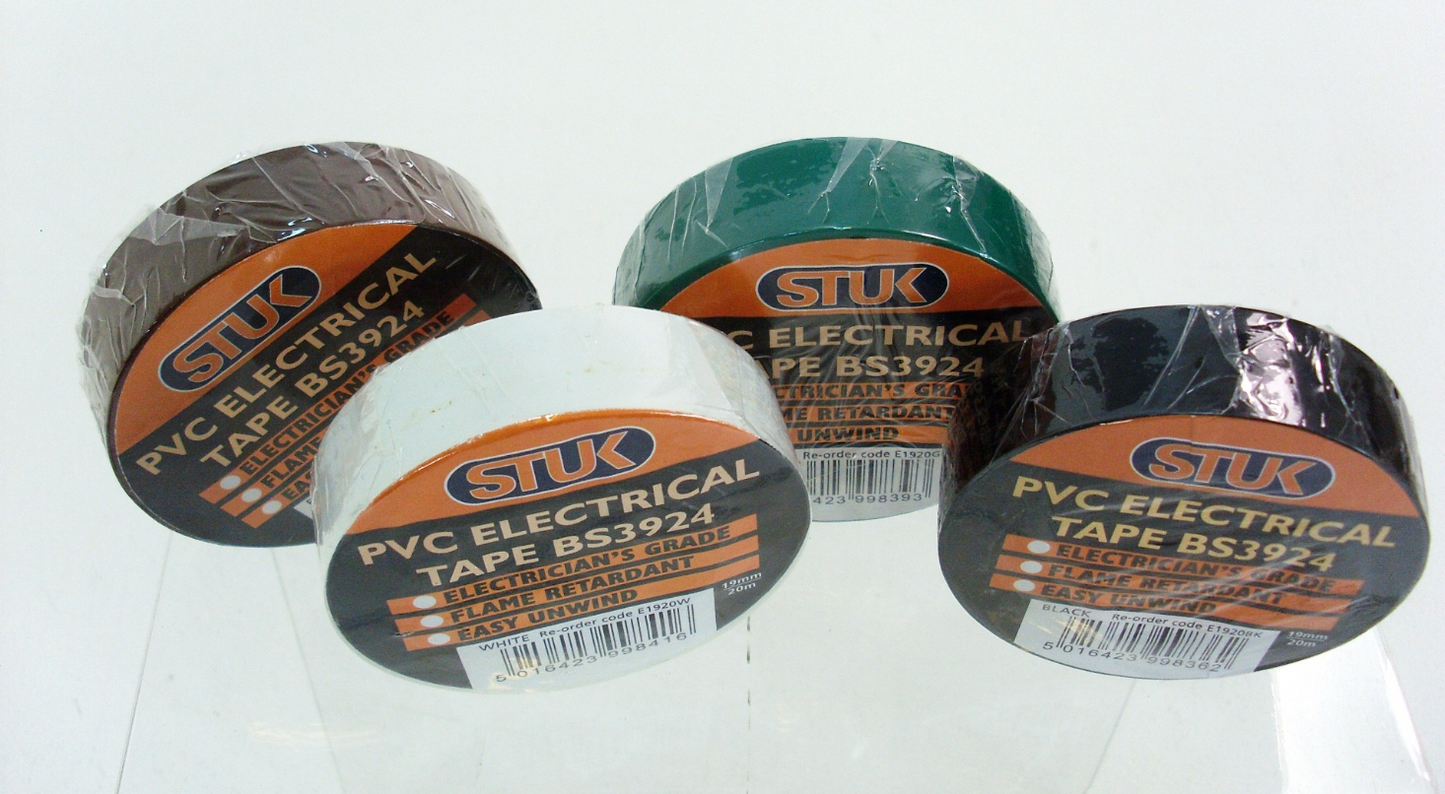 120 X PVC ELECTRICAL TAPE GREEN