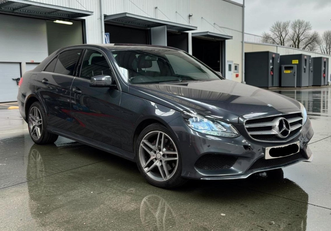 2014 MERCEDES-BENZ E220 AMG SPORT CDI AUTOMATIC SALOON GREY DIESEL >>--NO VAT ON HAMMER--<<
