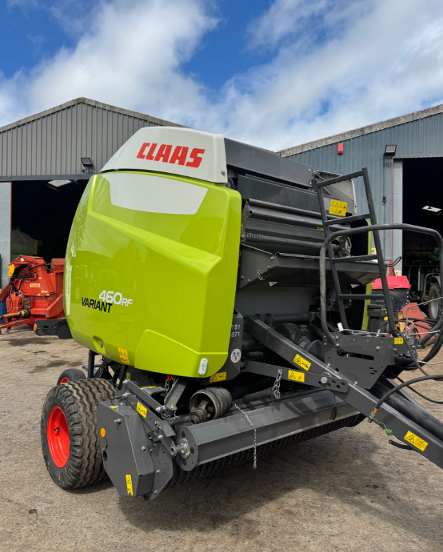 2019 CLAAS VARIANT 460 RF ROUND BALER