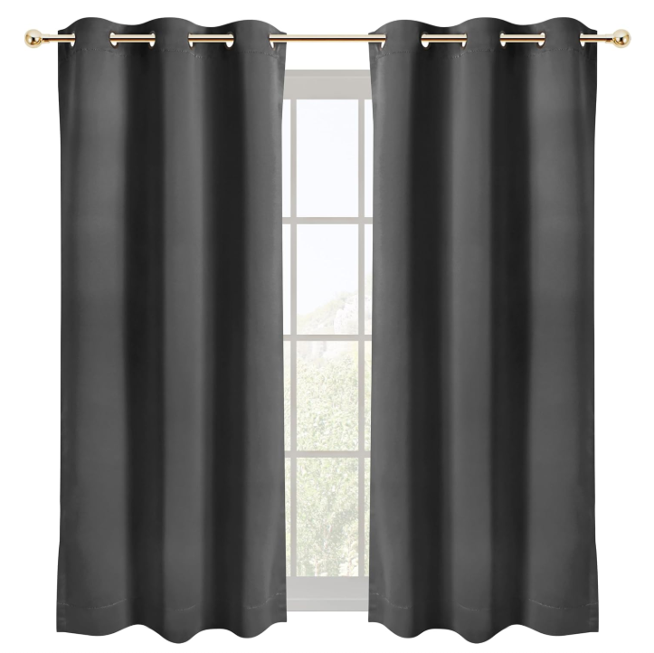 20 X NEW UTOPIA BEDDING BLUE BLACKOUT CURTAINS | RRP £259